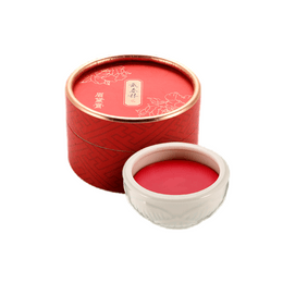 Dai Chunlin Lotus Porcelain Vase Eyebrow Cream Lipstick Blush Retro Palace Chinese Style #207 Warm Bean Paste