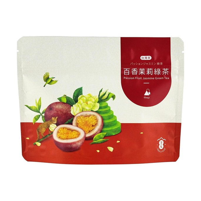 Passion Fruit Jasmine Green Tea Bag 0.53 oz