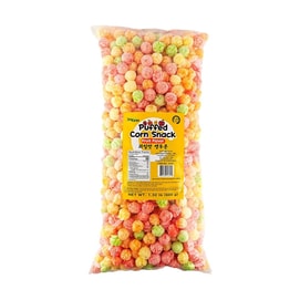 Puffed Corn Snack , Fruit Flavor , 21.16oz