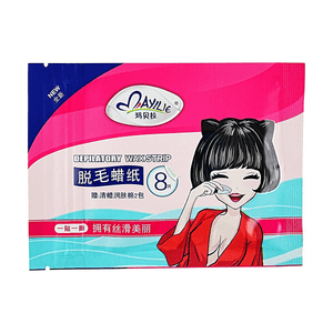 Hair Removal Wax Strips Gentle Effective Painless Body Waxing 8 Sheets