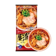 日本MARUTAI 尾道背脂酱油拉面 浓厚猪板油酱油拉面 2人份 191g 【日式灵魂汤底】