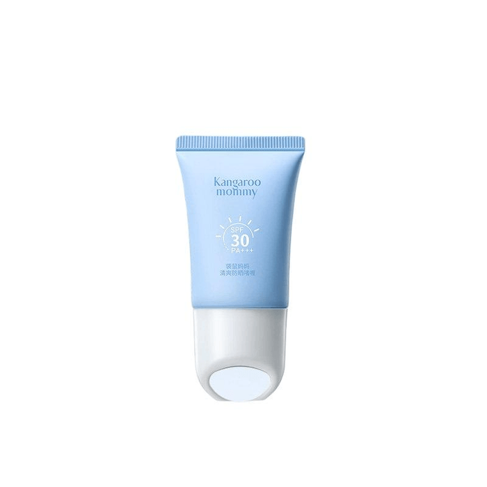 [중국 직배송] 캥거루 마미 쿨링 선스크린 젤 크림 (청소년용, 고SPF 자외선 차단, 30g/튜브)