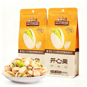  Pistachios 1 bag 100g nutritious nuts roasted snacks New Year gift indulgent treat