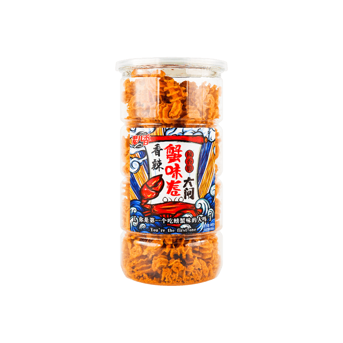 Spicy Crab Rolls - Crunchy Snack, 6.34oz