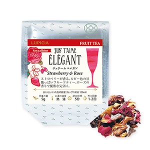 ルピシア ジュテーム フルーツティー カフェインフリー エレガンス ストロベリーローズ風味 50g