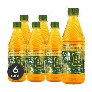 Iyemon Rich Green Tea, 14.71 fl oz *6【6 Packs】【 0 Sugar 0 Calories 0 Fat】【Functional Food for Visceral Fat】