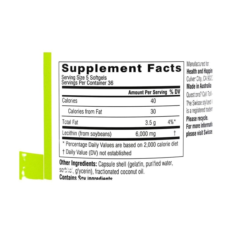 Ultiboost Lecithin, 180 Softgels - Liver Health | Fat Metabolism | Heart-Brain Vitality + Skin Nourishment 4