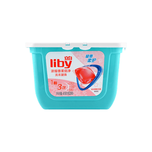 立白 濃縮香柔倍淨洗衣凝珠 高效率潔淨去污 8g×52 超值裝