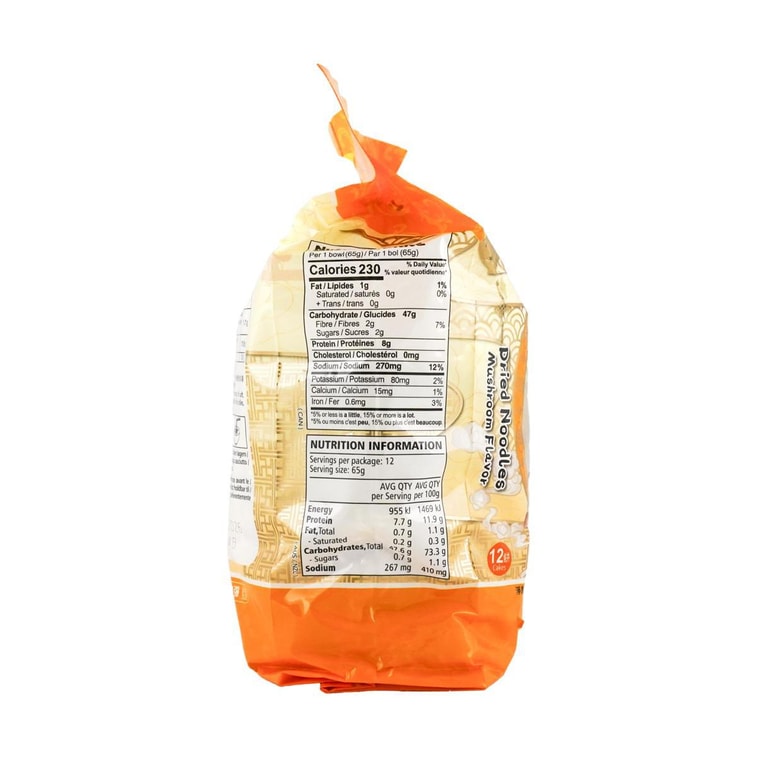 土小洋 香菇麵 780g 3