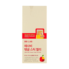 Organic Apple Cider Vinegar Jelly Sticks, 12 Count, Digestive Support, 0.71 oz Each【Post-Meal Digestion Aid】
