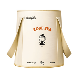 Portable Foldable Foot Bath Bucket with Lid and Storage Bag 12.214.6"