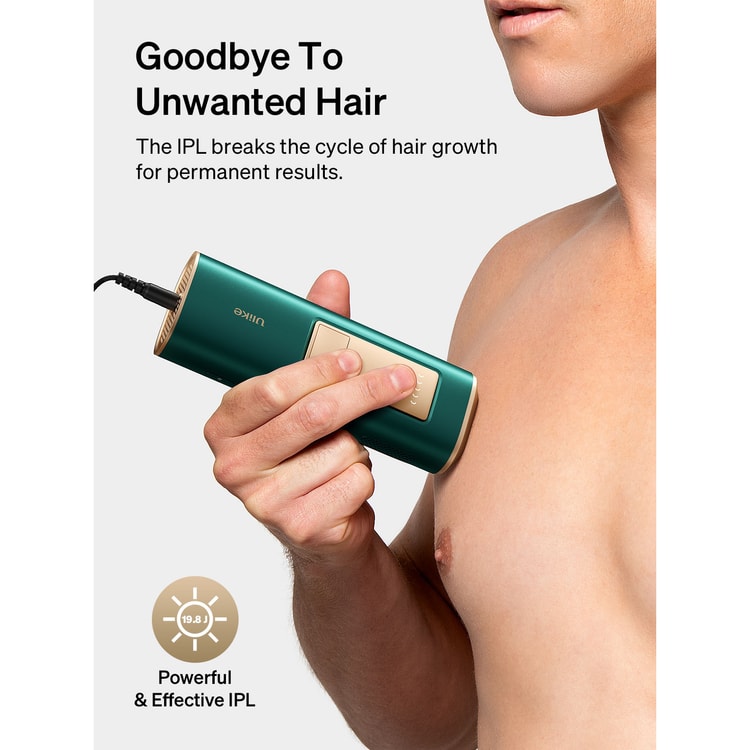 IPL Hair Removal Air+ Device with Sapphire Ice-Cooling Technology
