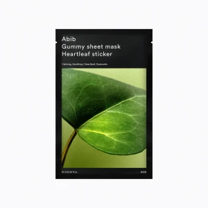 Gummy sheet Mask Heartleaf Sticker (10 Sheets)