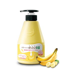 Kwailnara Milk Body Lotion - Nourishing And Moisturizing Care (560ml) Banana