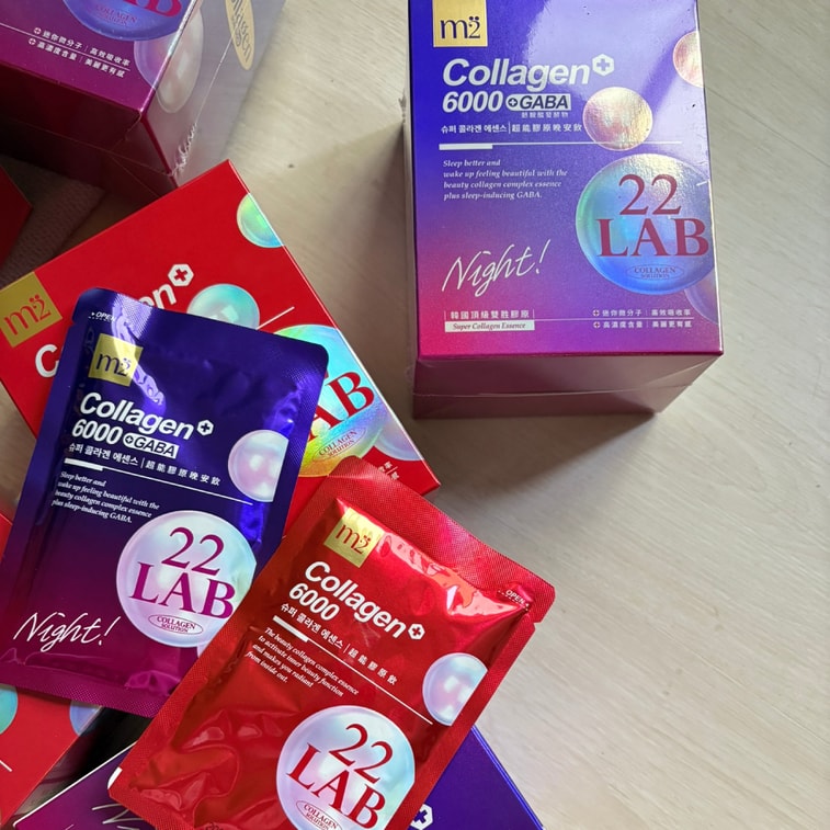 Super Collagen+6000+GABA Night Drink 50ml x 8pouches Taiwan’s No.1 Best-Selling Beauty Collagen 3