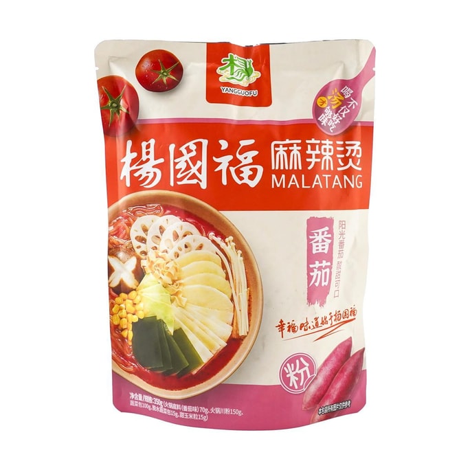 Vegan Spicy Hot Pot Tomato Noodles,Malatang, 12.35 oz