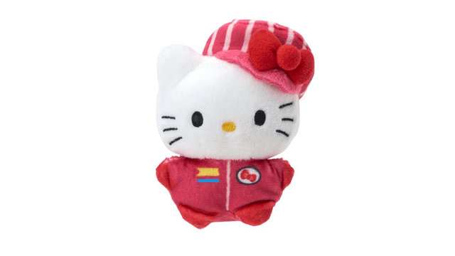ハローキティ レーサーキティ ぬいぐるみ 日本からの直送】サンリオ レーサーシリーズ ぬいぐるみ（ハローキティ