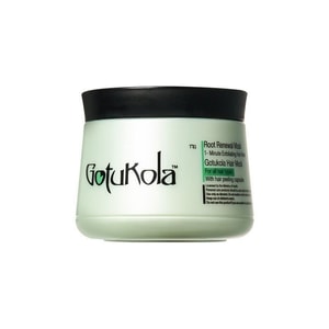 Dog Hair Mask: Keratin Treatment for Color-Treated, Damaged, Dry, and Frizzy Hair—Hydrating, Smoothing, and Strengthening Conditioner [Oil-Control & Volume] Green Root Mask 500ml