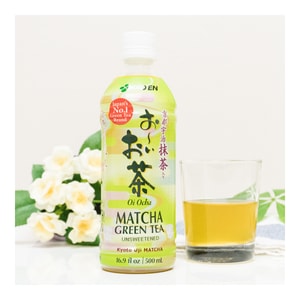 Uji Matcha Green Tea Drink,0 Sugar 0 Fat, 16.9 fl oz