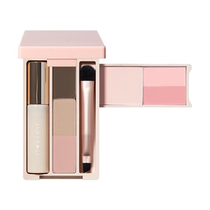 Portabel Makeup Palette, #02 Taro Tone, include Volumizing Mascara​​, Cool-Toned Fave