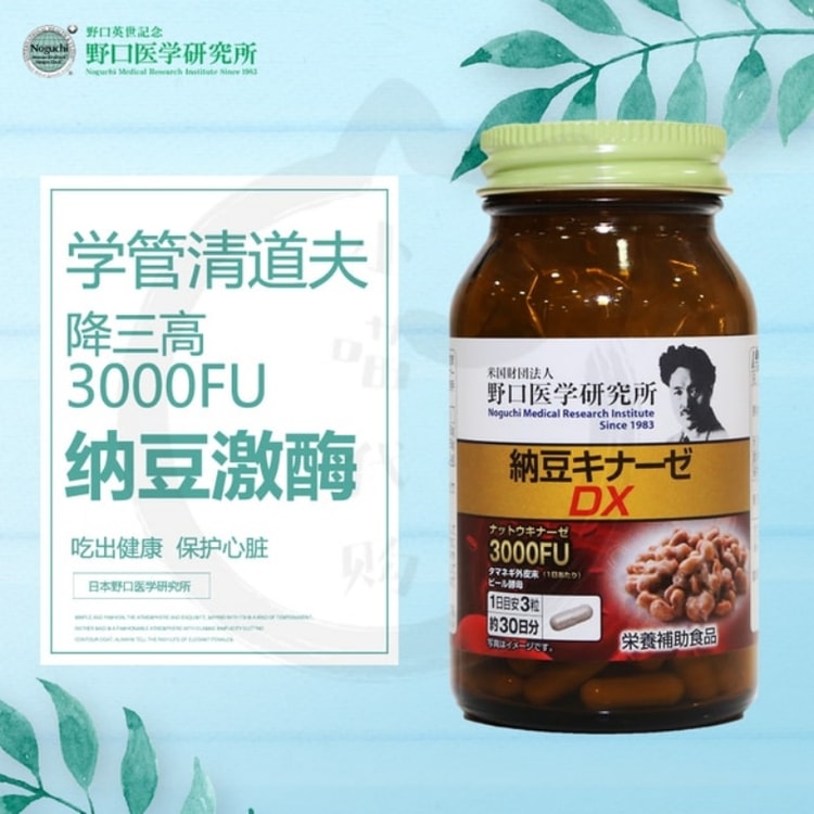 野口医学研究所 納豆キナーゼEX 90粒 3000FU ×24本 【公式通販】 野口医学研究所 納豆キナーゼEX 90粒 3000FU ×24本 【公式通販】