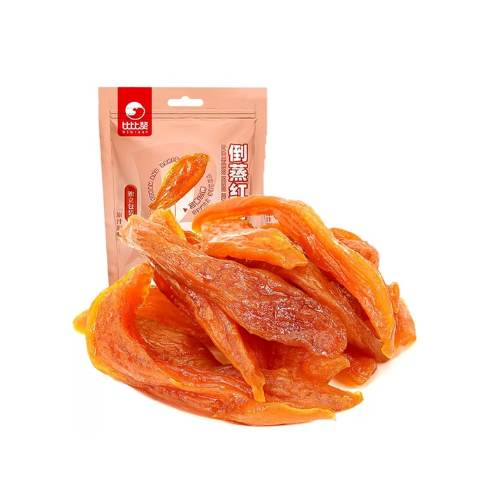 Steaming dried sweet potatoes Dried sweet potato Dried sweet potato with skin sugar-free Craving snack Snack food 250g