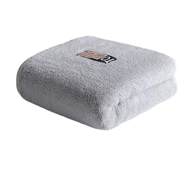 Muji Pure Cotton Superabsorbent Light Gray Water Towel 75×35cm*1 Pack