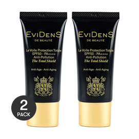 法国EVIDENS DE BEAUTE伊菲丹 抗光老精华高倍防晒霜 SPF50·PA++++ 30ml*2 外防内养敏感肌 包装随机【超值装】