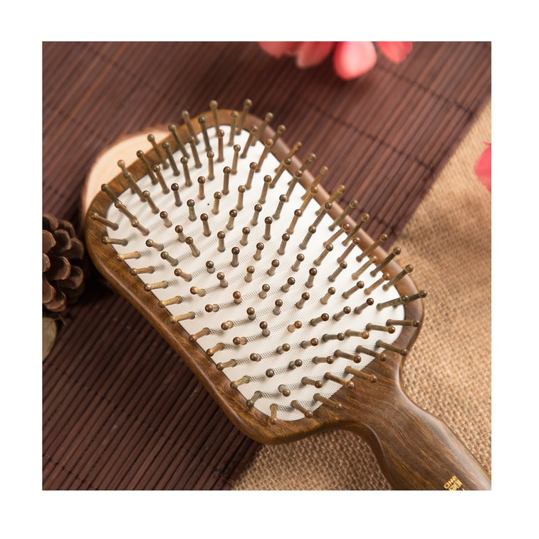 中国谭木匠礼盒漆艺护发梳香媚 气囊护发木梳子 创意生日礼物 送妈妈 1件入 3