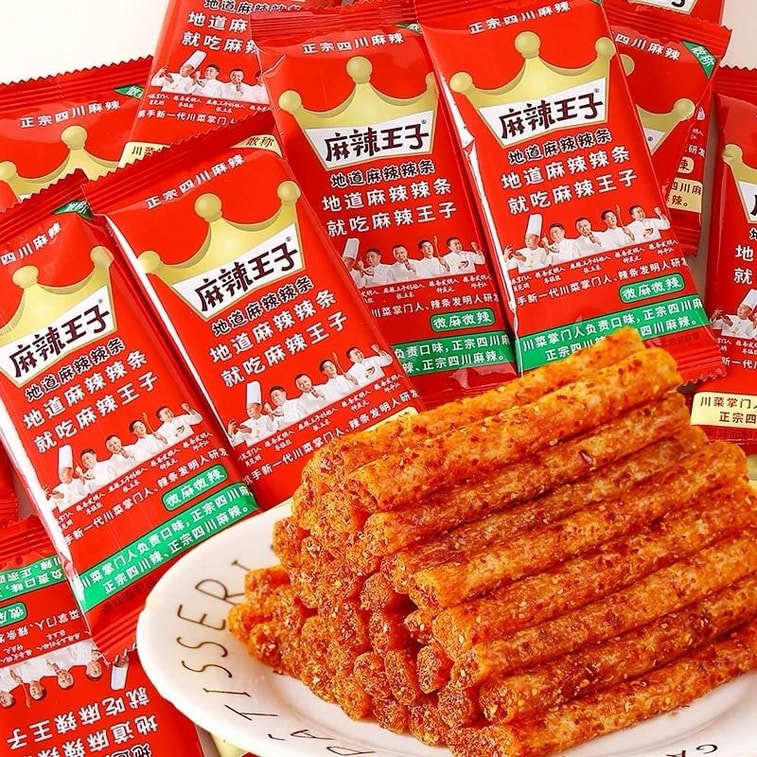 辣王 辣條超值禮盒 微麻微辣版 18g*20包【童年回憶 湖南特產】 22
