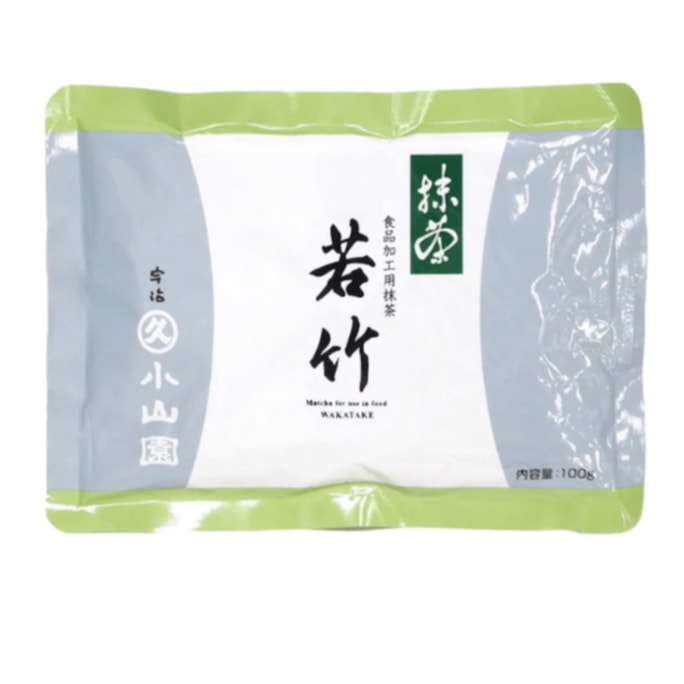Uji Wakatake Matcha Powder Sugar-Free Baked Dessert Drink 100g