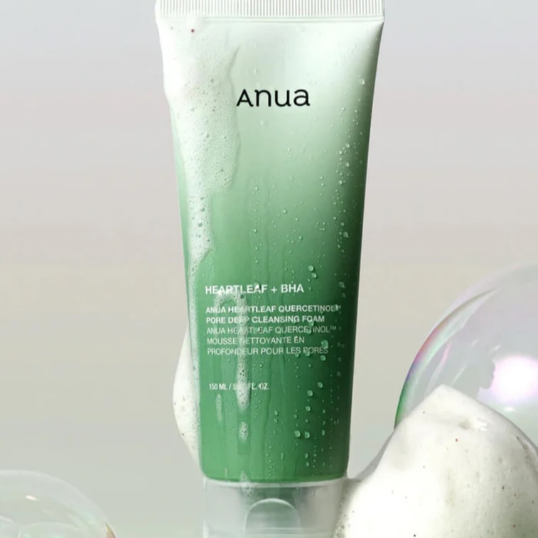 Heartleaf Quercentinol Pore Deep Cleansing Foam 150ml 4