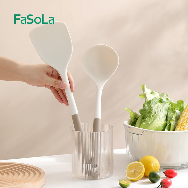 [GIFT] High Temperature Silicone Non-Stick Soup Ladle 3