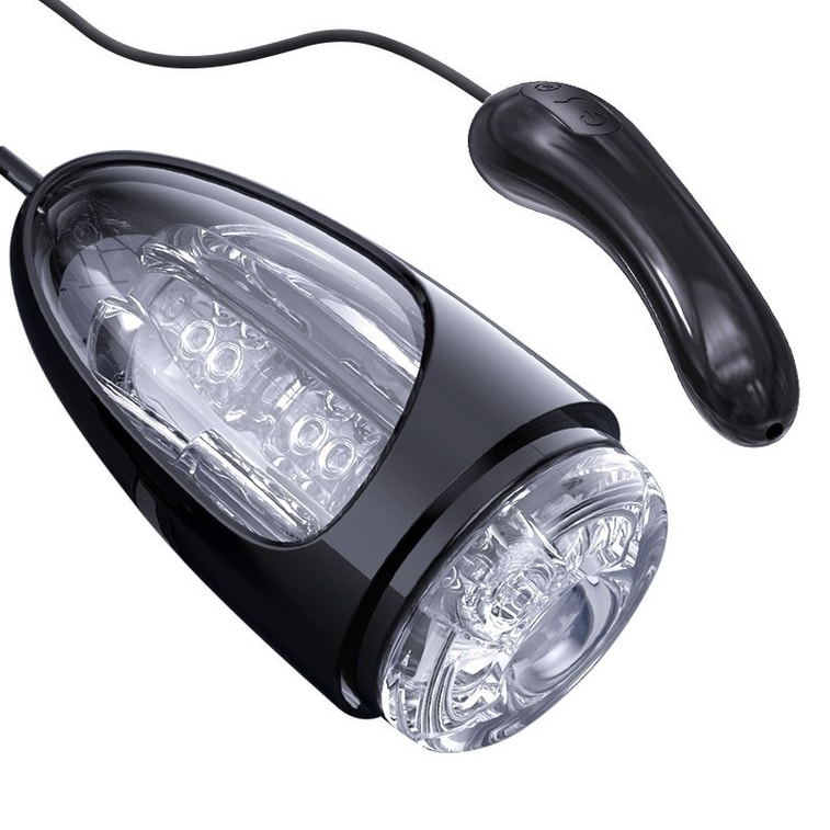 【中国直邮】谜姬 桥本有菜飞机杯 全自动螺旋通道倒模 黑色 1件 3