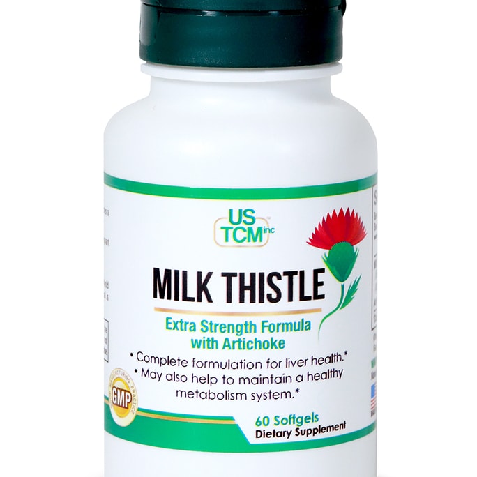 美國USTCM 奶薊草軟膠囊 - 強效配方 60粒