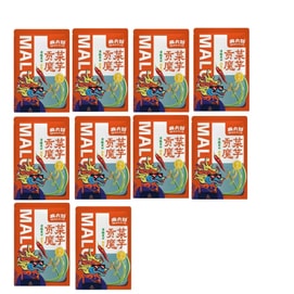 【中国直邮】 麻六记 贡菜魔芋(蒜香味)【开袋即食】 15g*10袋