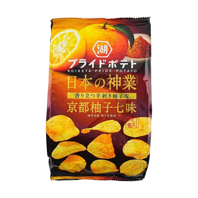 日本KOIKEYA湖池屋 京都柚子味薯片 53g