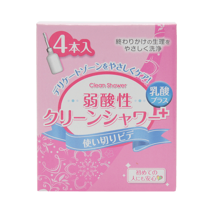 OKAMOTO Weak Acid Vaginal Cleanser 4pcs