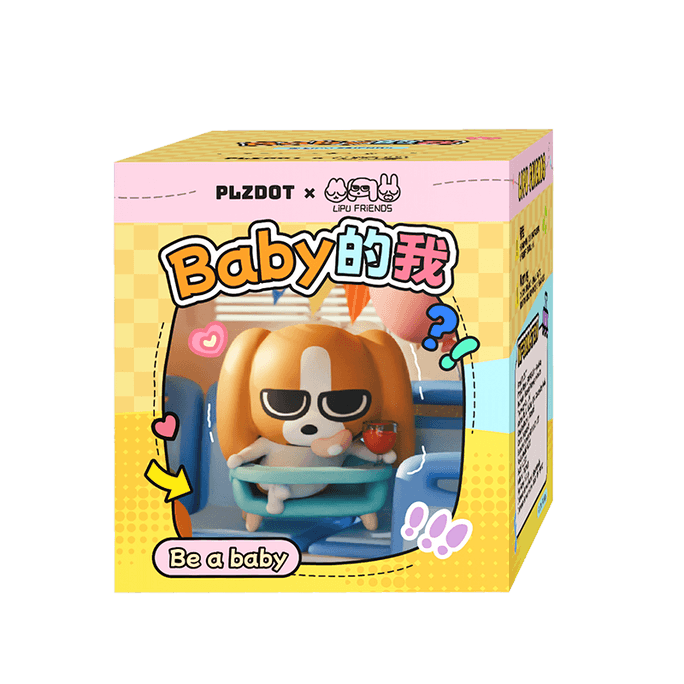 FOXTAIL 暹羅厘普Baby的我係列盲盒 潮玩 手辦 公仔 擺件 玩具 - 隨機1個*預計到達時間3-4週