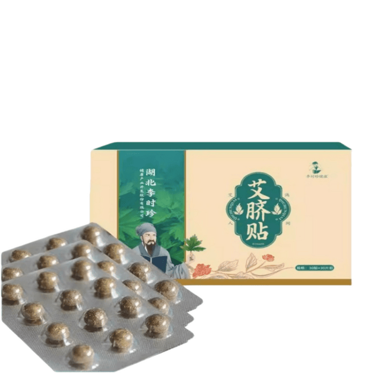 【中国直邮】 湖北李时珍 祛湿排寒睡眠贴 蕲春艾草肚脐贴 桂圆花椒古方 温养脾胃改善睡眠 祛湿气助睡眠 36贴