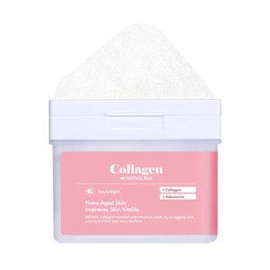 韩国 Dermal 胶原保湿爽肤棉120片 清爽水润带来柔润舒适肤感