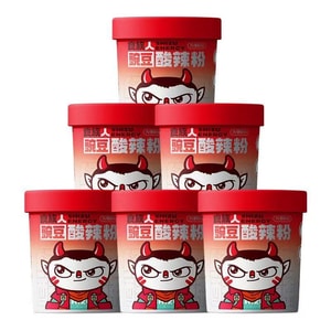 Shizu People Pea Spicy and Sour Noodles 120g*