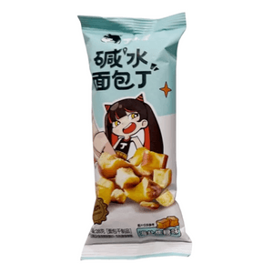 丁小星 碱水面包丁 海盐焦糖味 非油炸低脂烘焙 碱水麦香 咸甜交织 28g*1袋