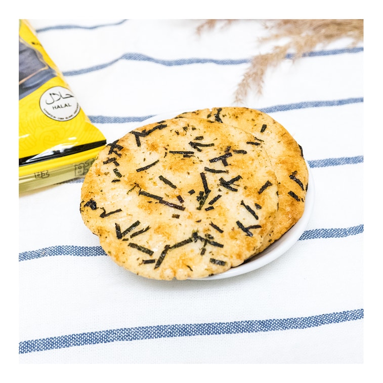Seaweed Rice Cracker, 3.6 oz 4