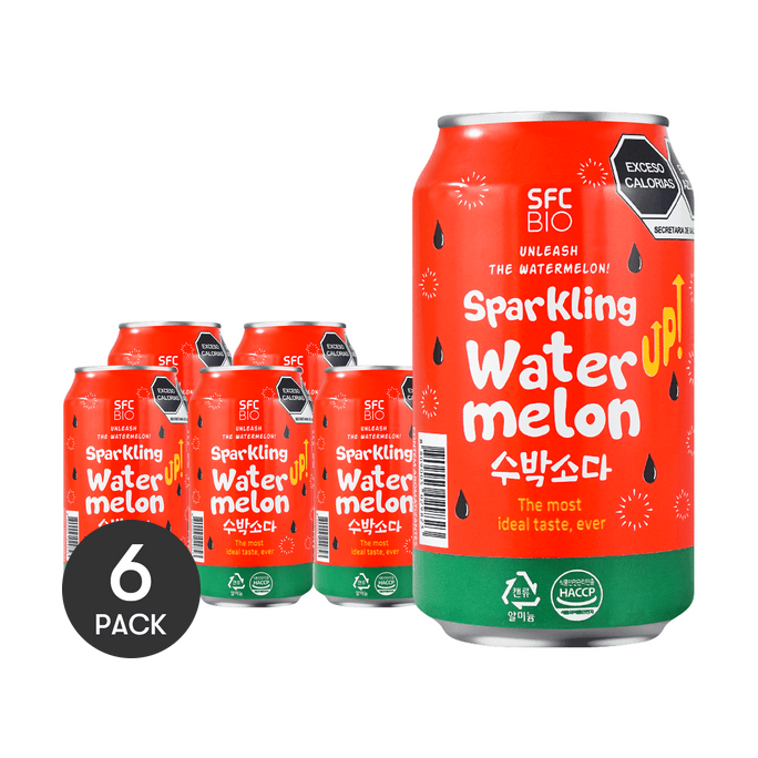 Watermelon Soda  350ml *6【6 Packs】