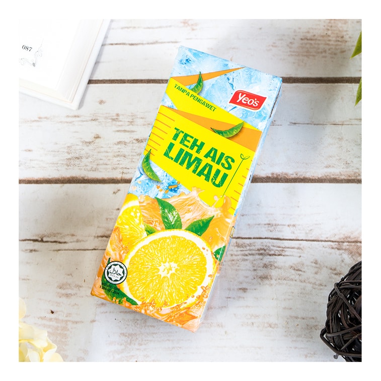 新加坡YEO'S楊協成 冰涼檸檬茶 250ml 9