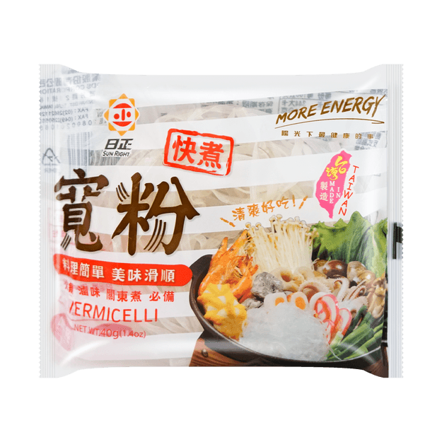 商品详情 - 日正 快煮宽粉粉丝 40g - image  0