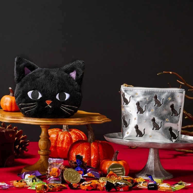 日本直送】モロウソフ ハロウィン限定 黒猫チョコレートキャンディ（11