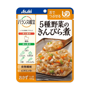 Asahi Balance Menu Kinpira Simmered 5 Kinds of Vegetables [100g]
