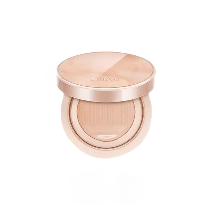 Soft and Long-lasting Concealer Cushion Cream Camellia Cushion Nourishing Foundation Moisturizing Concealer Lasting 24 Hours Dry Skin Version 12g [Natural Color - Suitable for yellowish skin tones